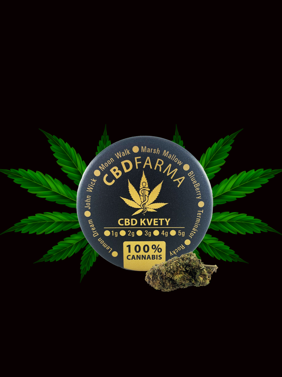 CBD kvety Blue Berry 1g